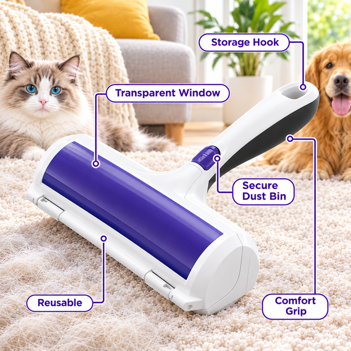 Reusable Pet Hair Remover