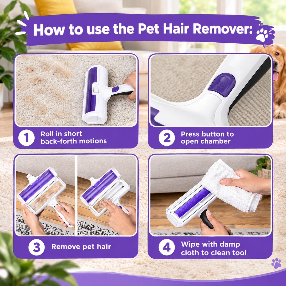 Reusable Pet Hair Remover